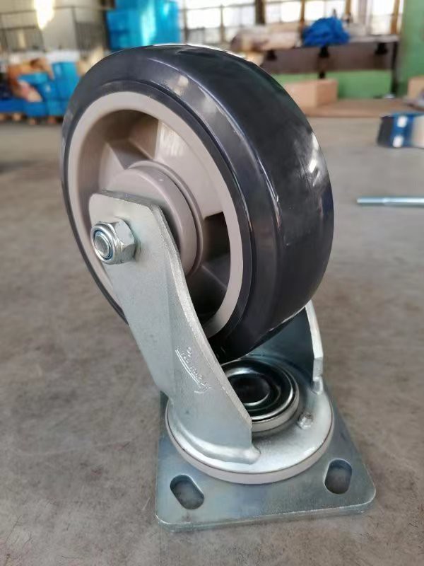 PU indsutrial casters for Aluminum extrusions