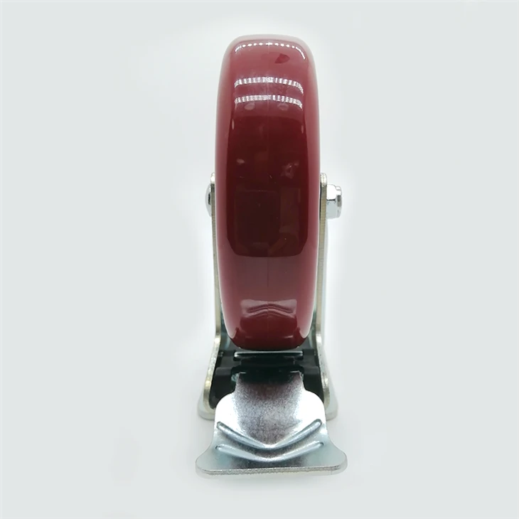 4 inch PU casters for rolling utility carts