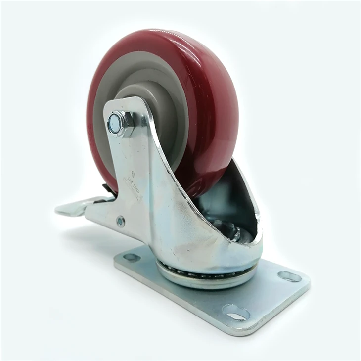 two-tier Utility Carts casters